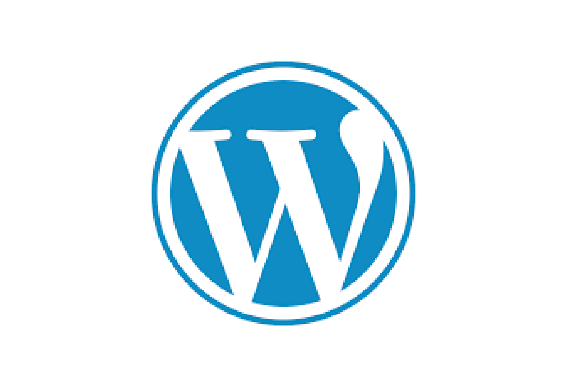 Logo WordPress Ecran pc